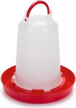 Drinktoren - Vogel - Plastic - Wit - 1,5L