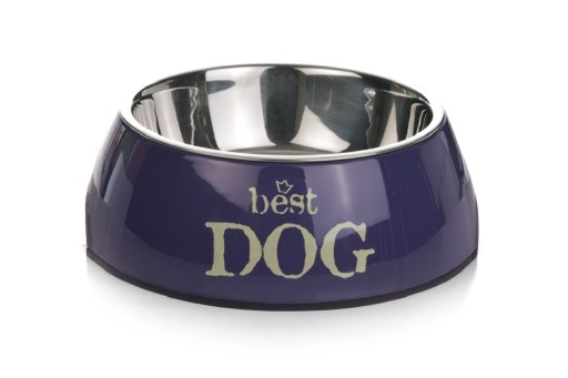 Hondenvoerbak rond Best Dog blauw 22 cm