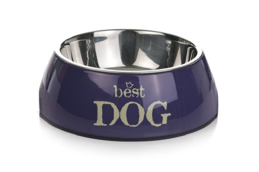 Afbeelding Hondenvoerbak rond Best Dog blauw 22 cm door K-9 Security dogs