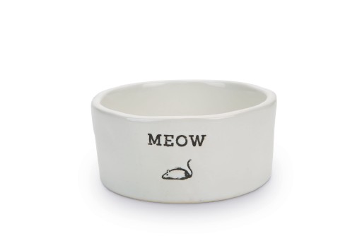 Afbeelding Beeztees Meow keramieke eetbak voor de kat, 11,5 x 4 cm door K-9 Security dogs