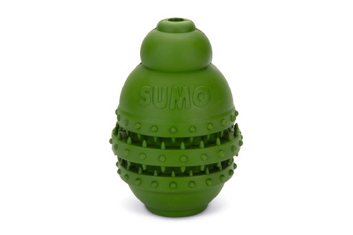 beeztees sumo play dental - hondenspeelgoed - groen - l - 10x10x15 cm