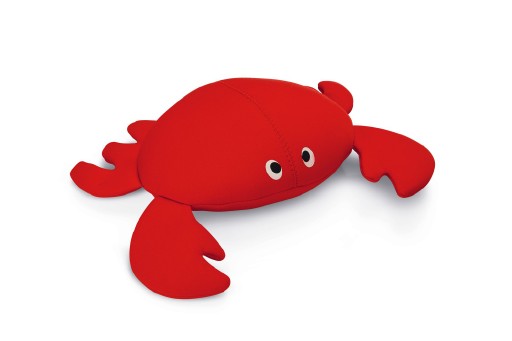 Beeztees Crabsy - Hondenspeelgoed - Rood - 30x23x9 cm