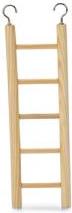 Beeztees Ladder - Vogelspeelgoed - 5 Treden - Hout - 24 cm