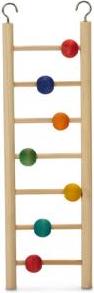 Beeztees Beady Ladder - Vogelspeelgoed - 7 Treden - 30 cm