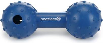 Beeztees Halter+Bel - Hondenspeelgoed - Blauw - 11,5 cm