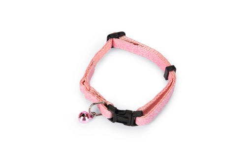 Beeztees Glitter - Kattenhalsband - Roze - 20-29 cm