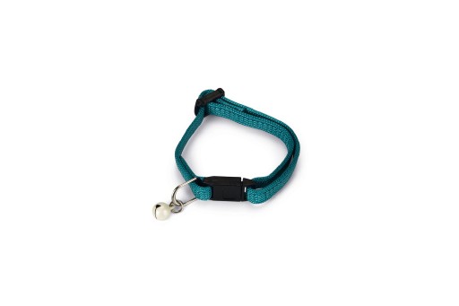 Afbeelding Beeztees Nylon Kittenhalsband Donker Groen Kattenhalsband & -tuig door K-9 Security dogs