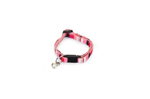 Afbeelding Beeztees Nylon Kittenbandje Joy Roze Kattenhalsband & -tuig door K-9 Security dogs