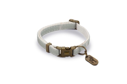 Afbeelding designed by lotte virante - kattenhalsband - mint - 20-30 cm door K-9 Security dogs