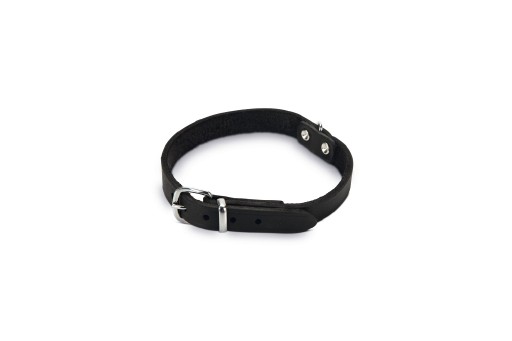 Afbeelding Beeztees Lederen halsband, zwart door K-9 Security dogs