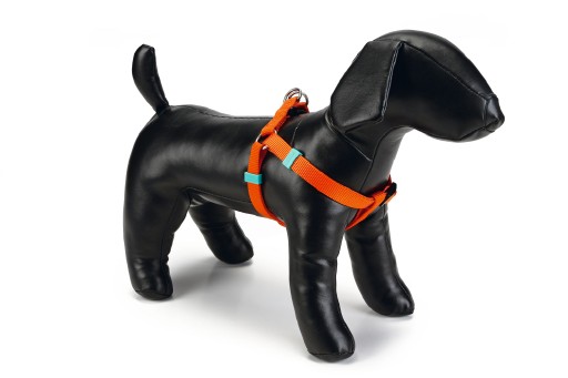 Afbeelding Hondentuig nylon 60-100cm oranje door K-9 Security dogs