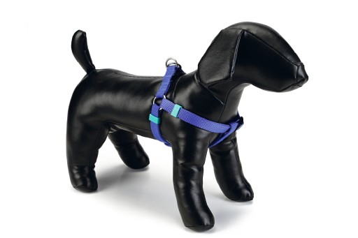 Afbeelding Hondentuig nylon 26-40cm blauw door K-9 Security dogs