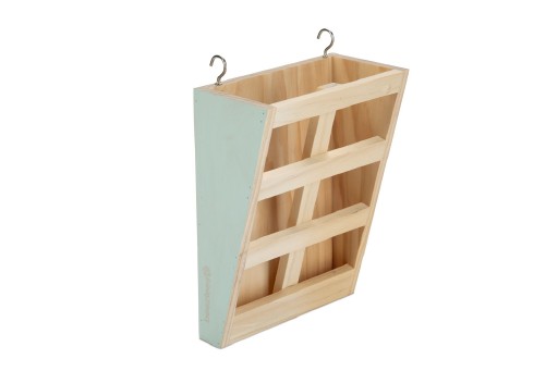 beeztees houten hooiruif rima - knaagdier - hout - 20x15x8cm