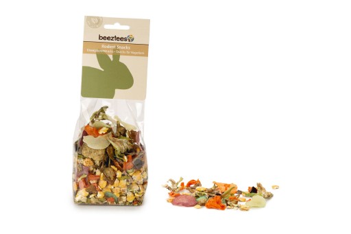 beeztees groentemix - knaagdierensnack - 150 gram