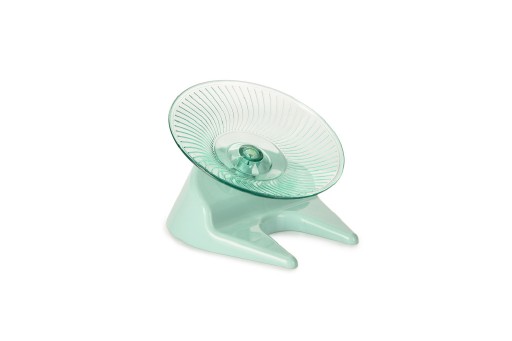 Beeztees Loopschijf Turano - Knaagdier - Plastic - Mint - 12,5cm