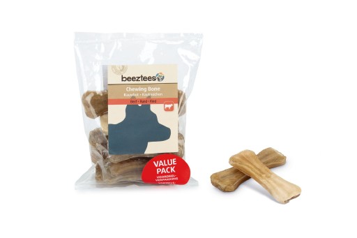 beeztees kauwbot - hondensnack - voordeel - 7,5 cm - 10st