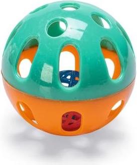 Beeztees Jingle Bal - Knaagdierspeelgoed - Plastic - 9 cm