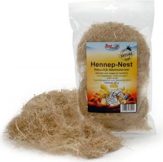 Zoobest Hennep Nestmateriaal - Knaagdier - 30 gram afbeelding