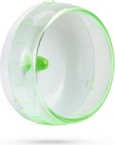 Beeztees Runny Looprad - Knaagdier - Groen - 14 cm