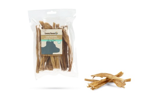 Beeztees lamskophuid - hondensnack - 100g