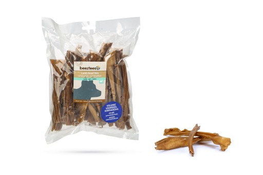 Beeztees lamskophuid - hondensnack - voordeel - 300g