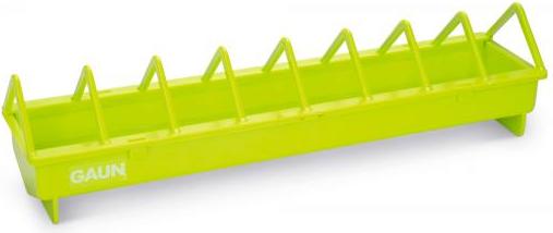 Kippenvoerbak - Plastic - Groen - 50 cm afbeelding