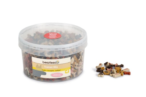 Beeztees trainer mix - hondensnack - voordeel - 1400 gram