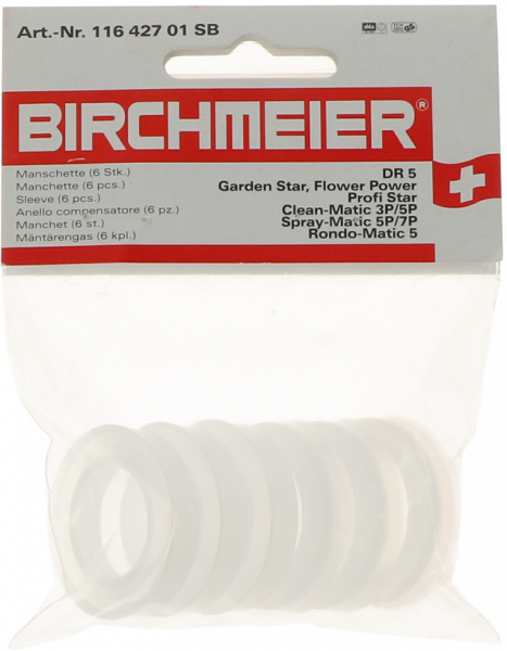 Birchmeier Zuigerringen (Per 6 Stuks)