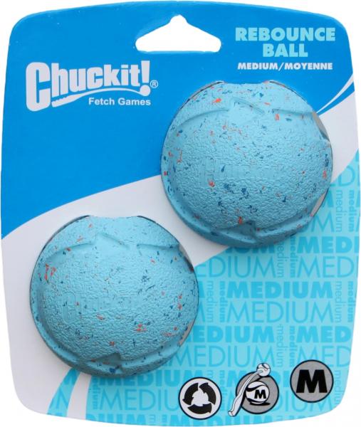 Chuckit Med Rebounce Ball 2 Pack afbeelding