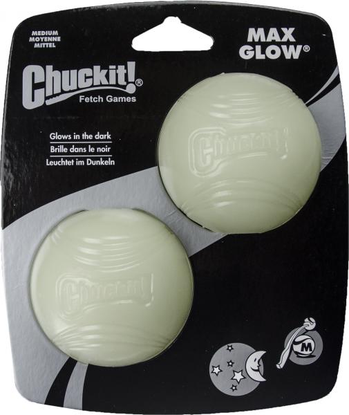 Chuckit Max Glow Medium 2 Pcs. afbeelding