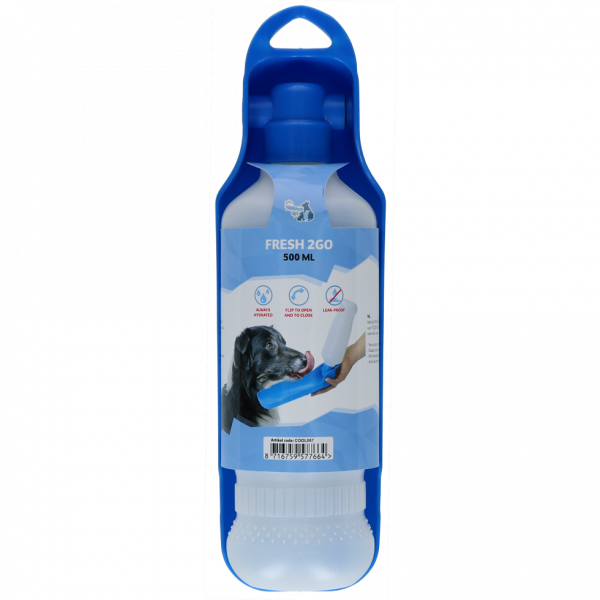 Coolpets Fresh 2Go Water Drinkfles 500 Ml afbeelding