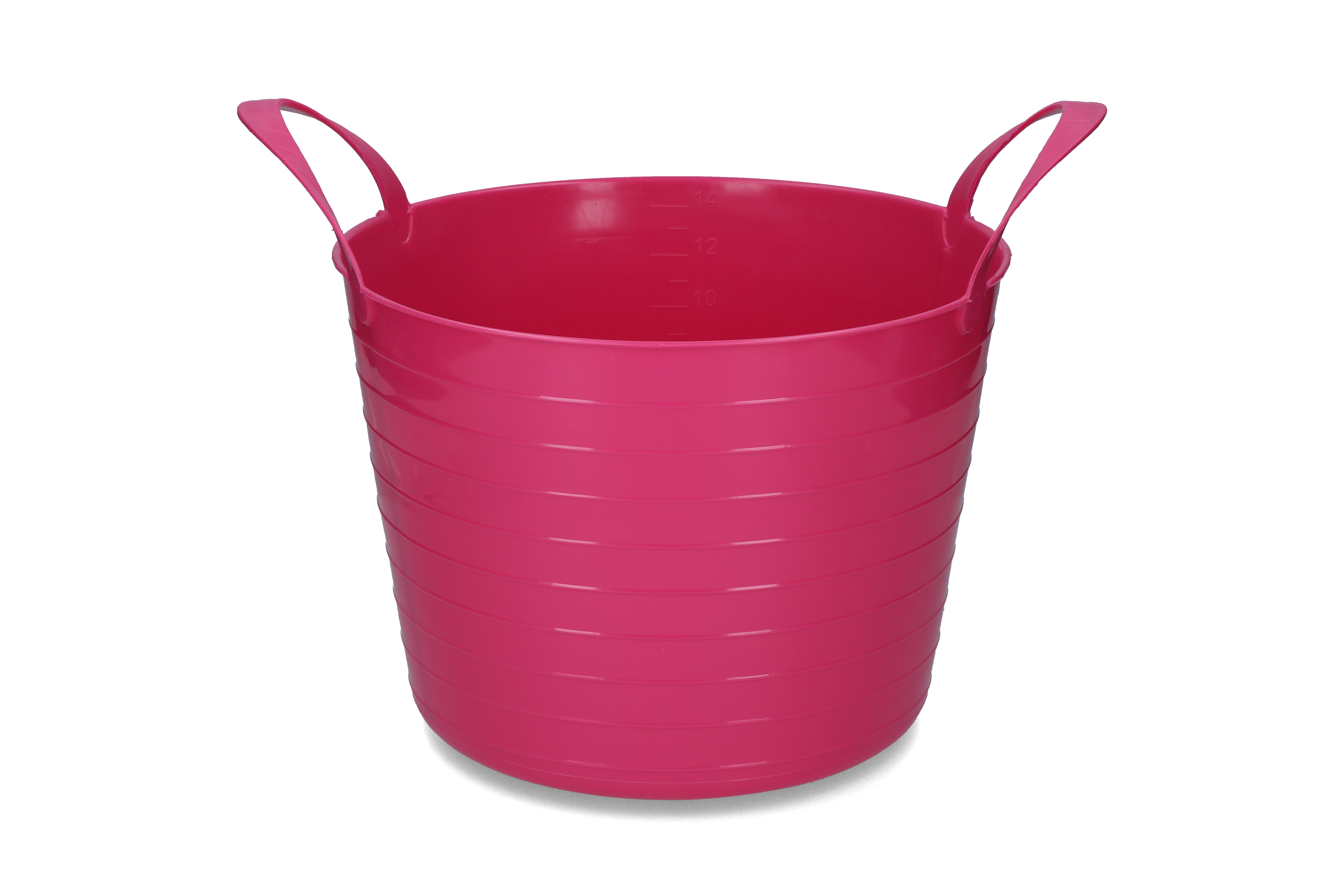 Emmer V-Trug Flexi Roze 14 L