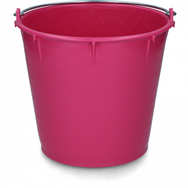 Emmer 7 L Met Beugel Roze afbeelding