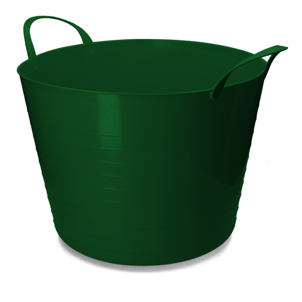 Emmer V-Trug Flexi Groen 65 L afbeelding