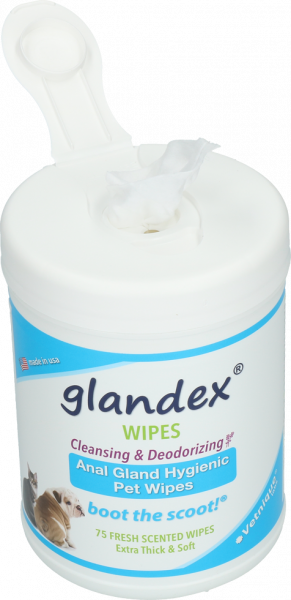 Glandex Wipes 75