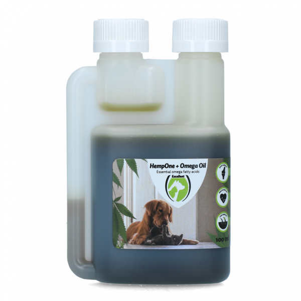 Hempone + Omega Oil Hond En Kat afbeelding