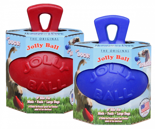 Jolly Ball 20Cm Rood Paard En Hond afbeelding