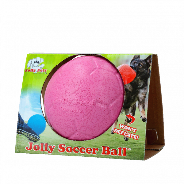 Jolly Soccer Ball 15Cm Roze afbeelding