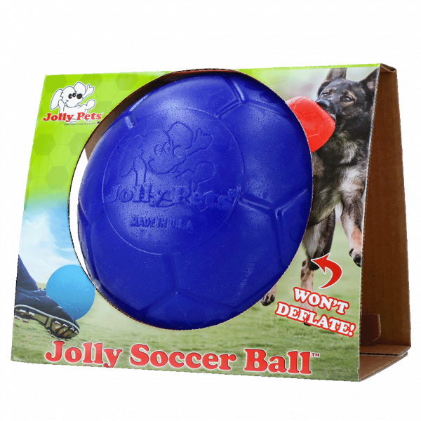 Jolly Soccer Ball 20Cm Blauw afbeelding