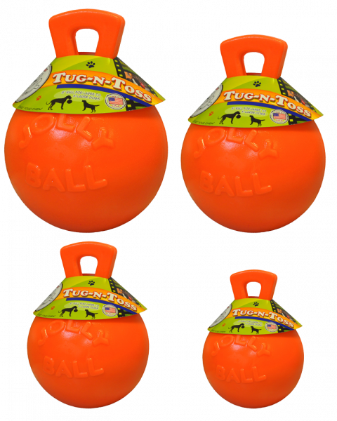 Jolly Tug-N-Toss 15 Cm Oranje (Vanillegeur) afbeelding