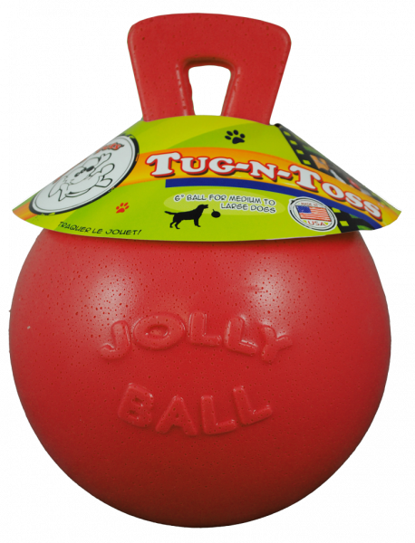 Jolly Tug-N-Toss 25 Cm Rood afbeelding