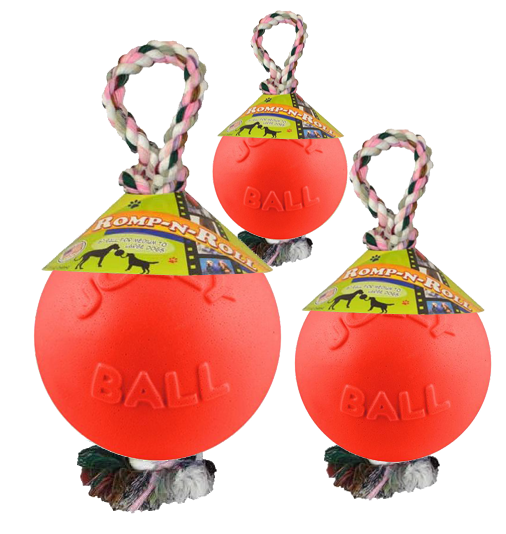 Jolly Ball Romp-N-Roll 20 Cm Oranje (Vanillegeur) afbeelding