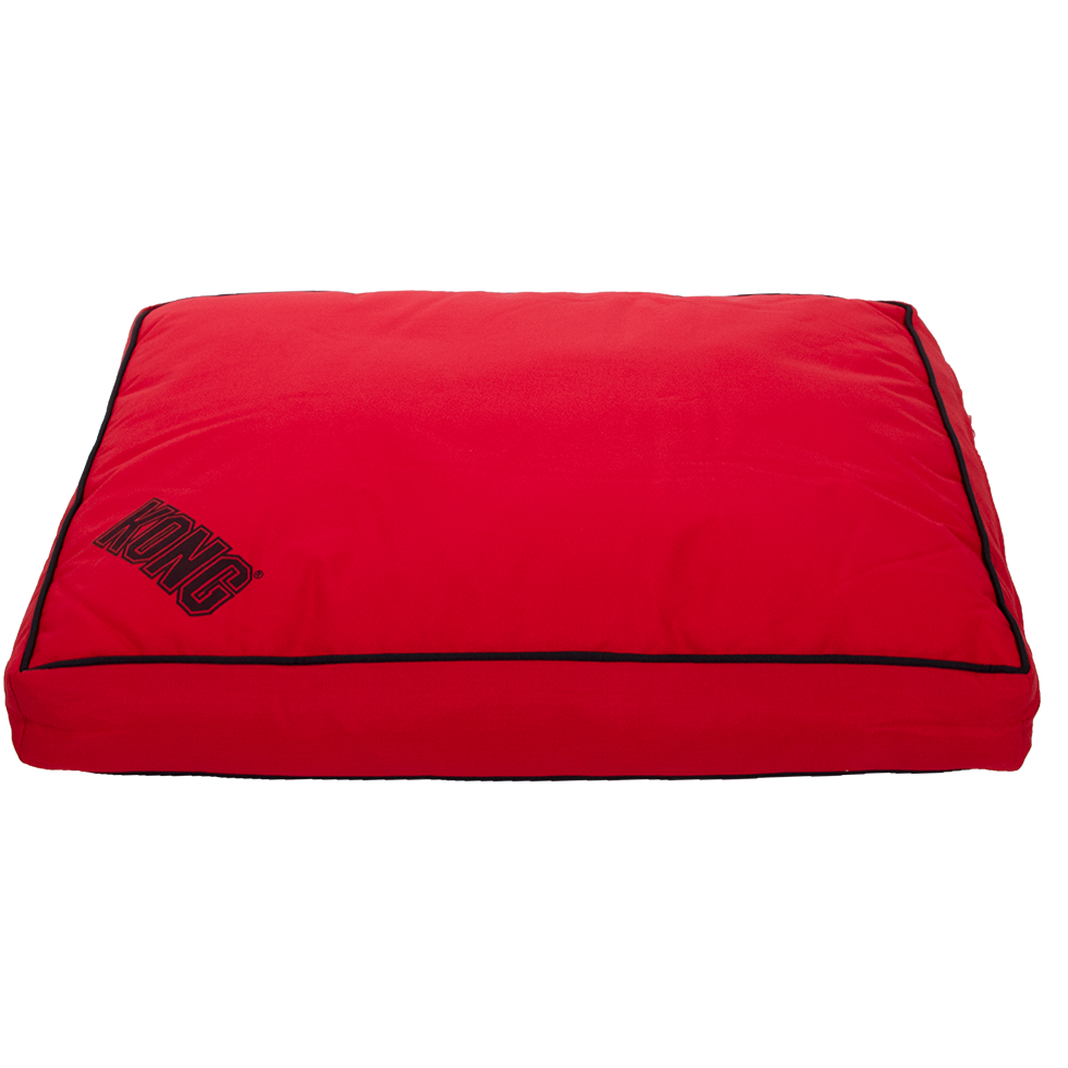 Kong Rectangle Beds Large, Rood