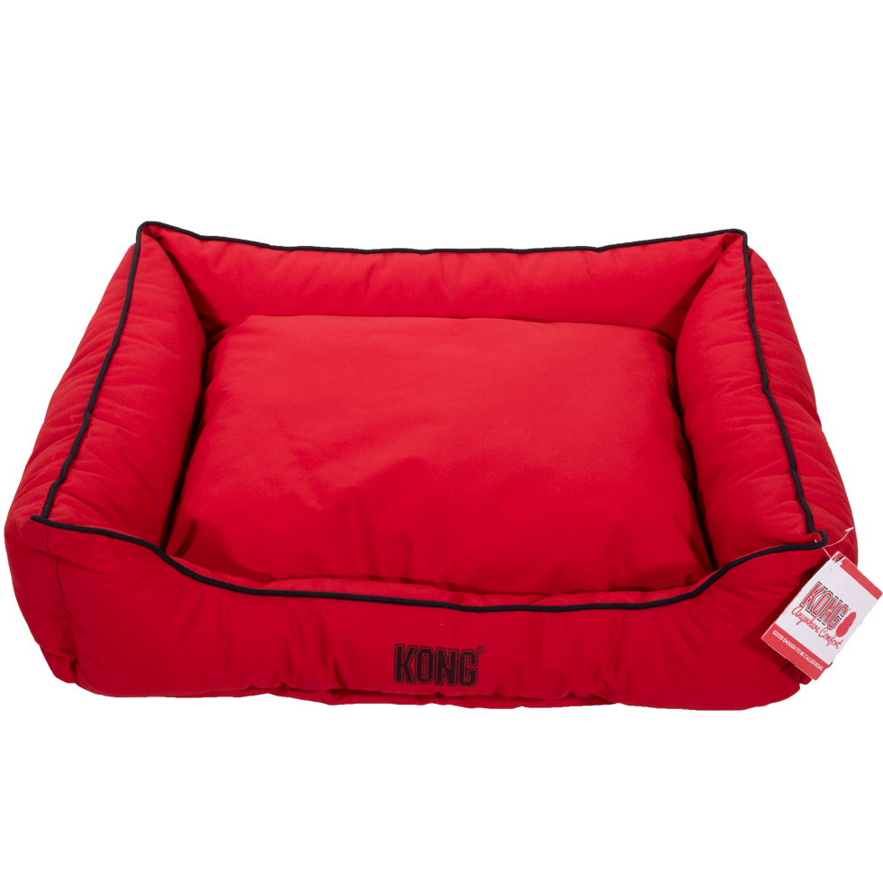 Kong Lounger Beds Large, Red