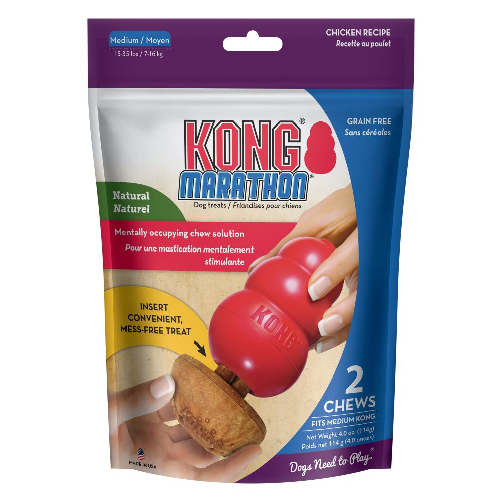 Kong Marathon 2-pk Chicken Medium