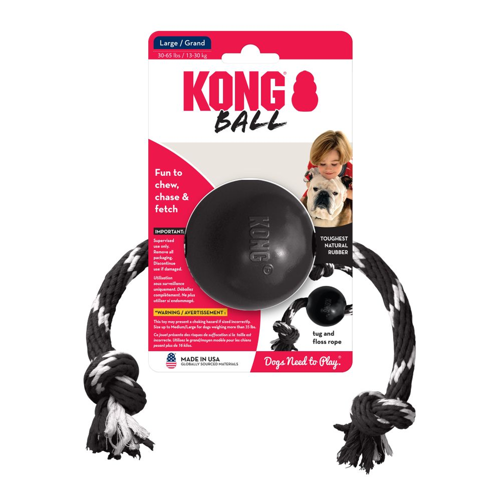 Kong KONG Extreme Ball met touw large