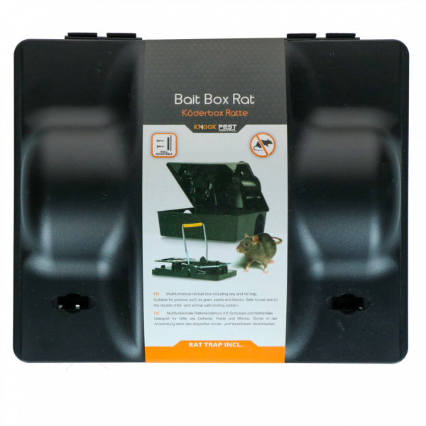 Knock Off Voerdoos Rat"Muis Dual Bait Incl. Rattenklem afbeelding