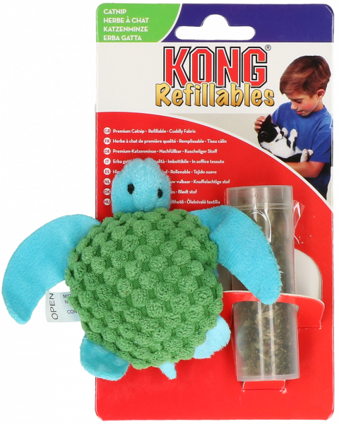 Kong Cat Refillable Catnip Turtle afbeelding