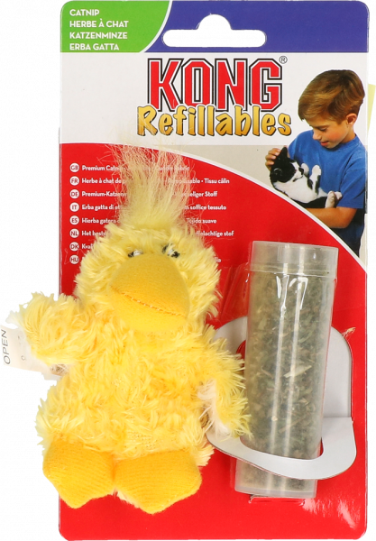 Kong Cat Refillable Catnip Duck afbeelding