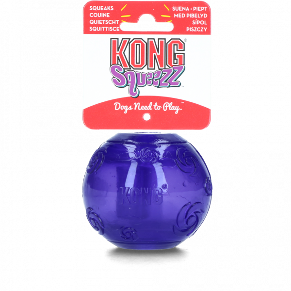 Kong Squeezz Ball Assorted Lg afbeelding